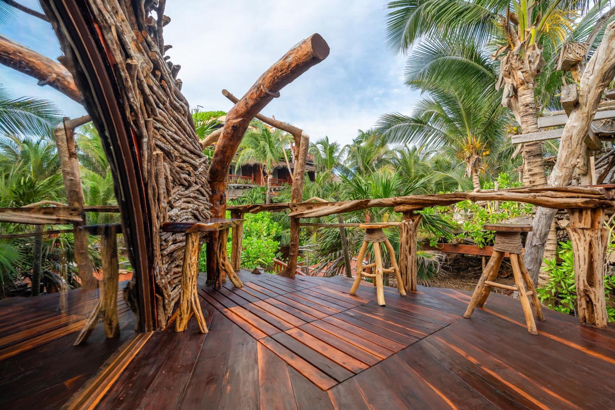 Kanan Tulum Treehouse, Rooftop, Beach Club & Spa - Adults Only Exterior photo